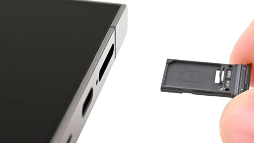 آموزش قرار دادن سیم‌کارت در گوشی‌های سامسونگ