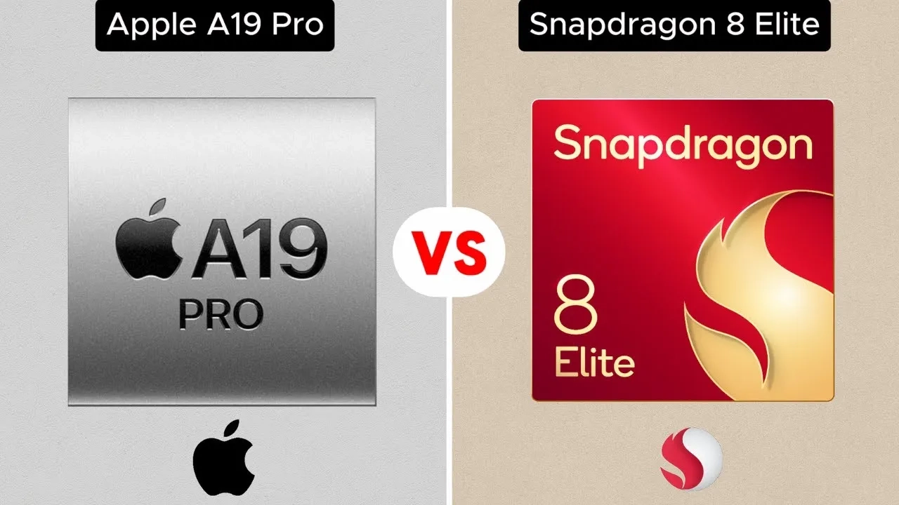 نبرد مرگبار چیپ‌ها در ۲۰۲۵: Apple A19 Pro در برابر Snapdragon 8 Elite