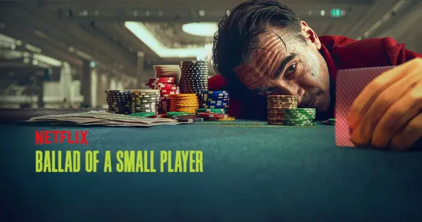 بررسی فیلم تصنیف یک بازیکن کوچک (Ballad of a Small Player) با بازی کالین فارل 