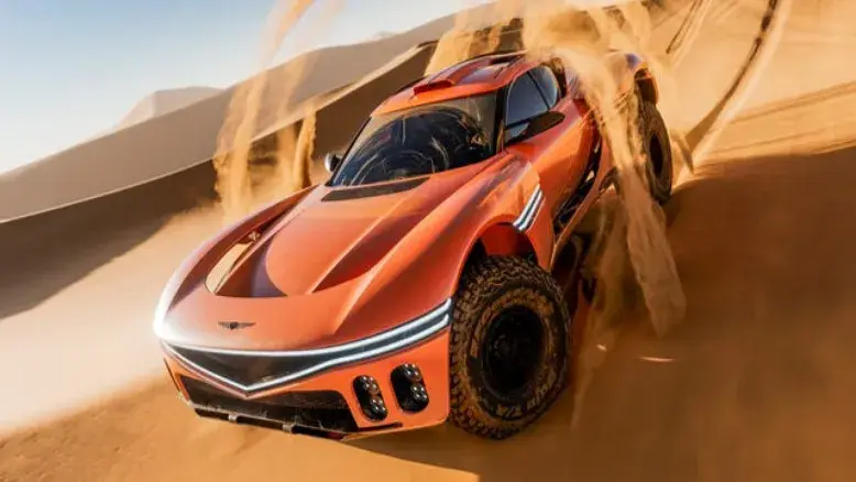 جنسیس X Scorpio با ۱۱۰۰ اسب‌بخار؛ خودرو کانسپت جاه‌طلب برای صحرای بزرگ