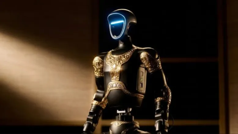 رونمایی کاویار از آلادین؛ اولین ربات انسان‌نمای لوکس جهان