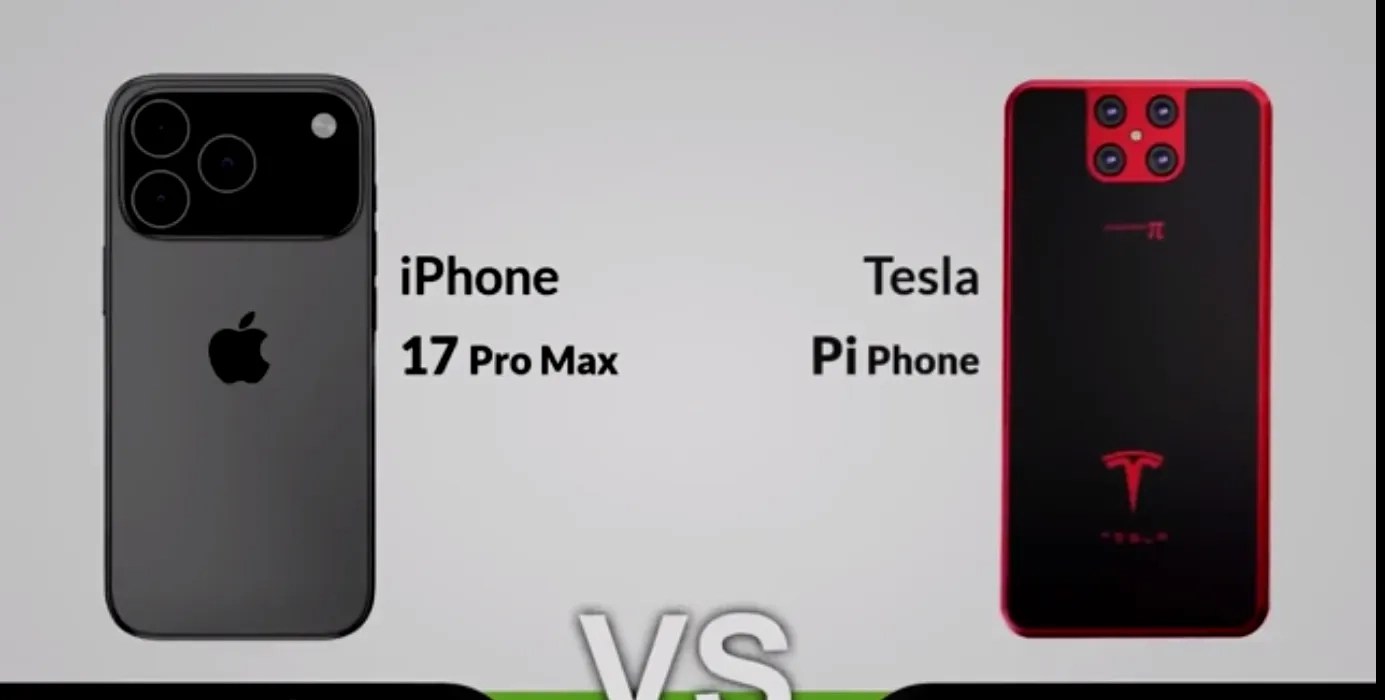 گوشی موبایل تسلا Pi در مقابل آیفون 17 پرو مکس : کدام یک انتخاب بهتری است؟