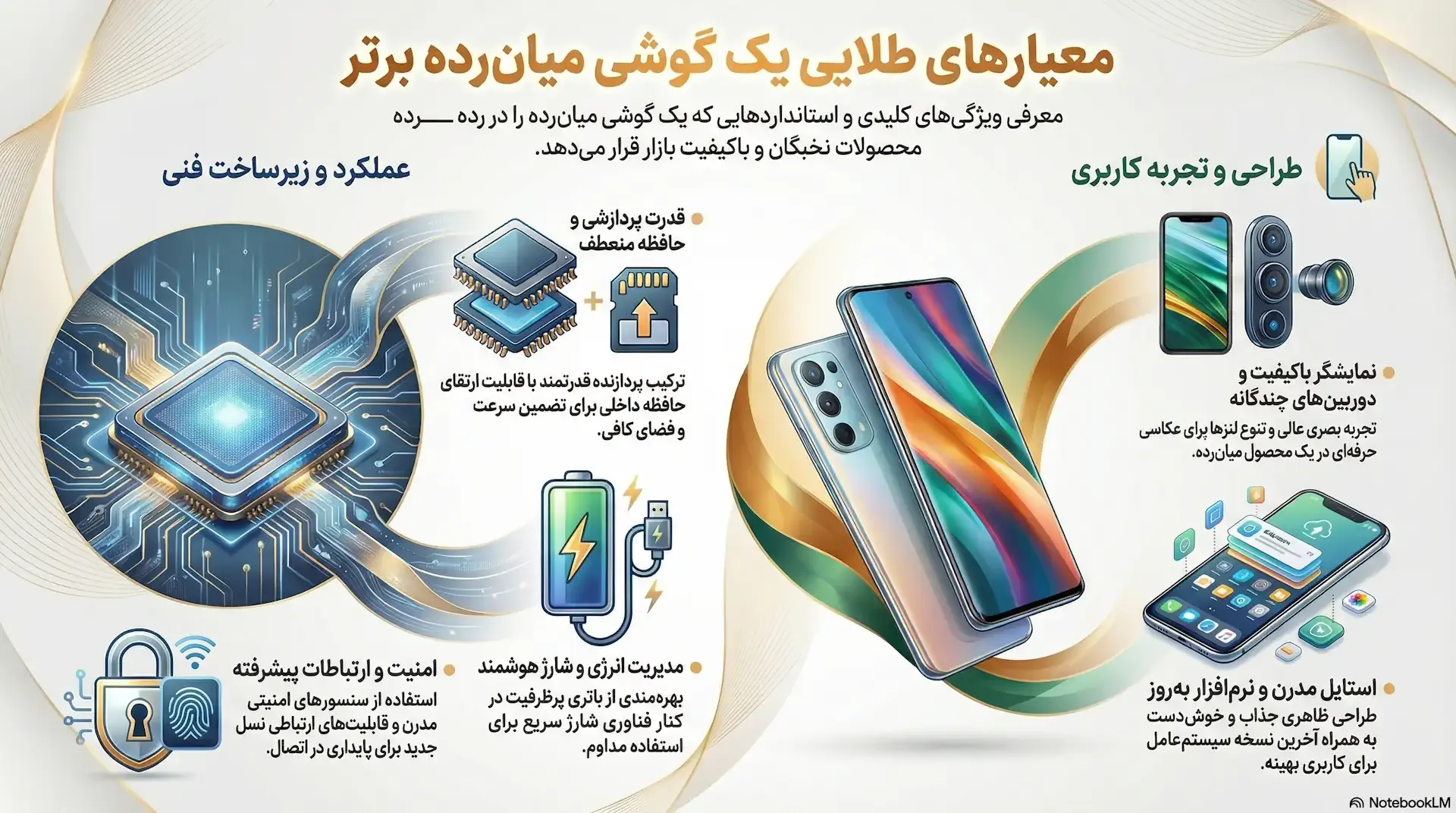 فهرست بهترین گوشی‌های میان‌رده بازار در سال 2026