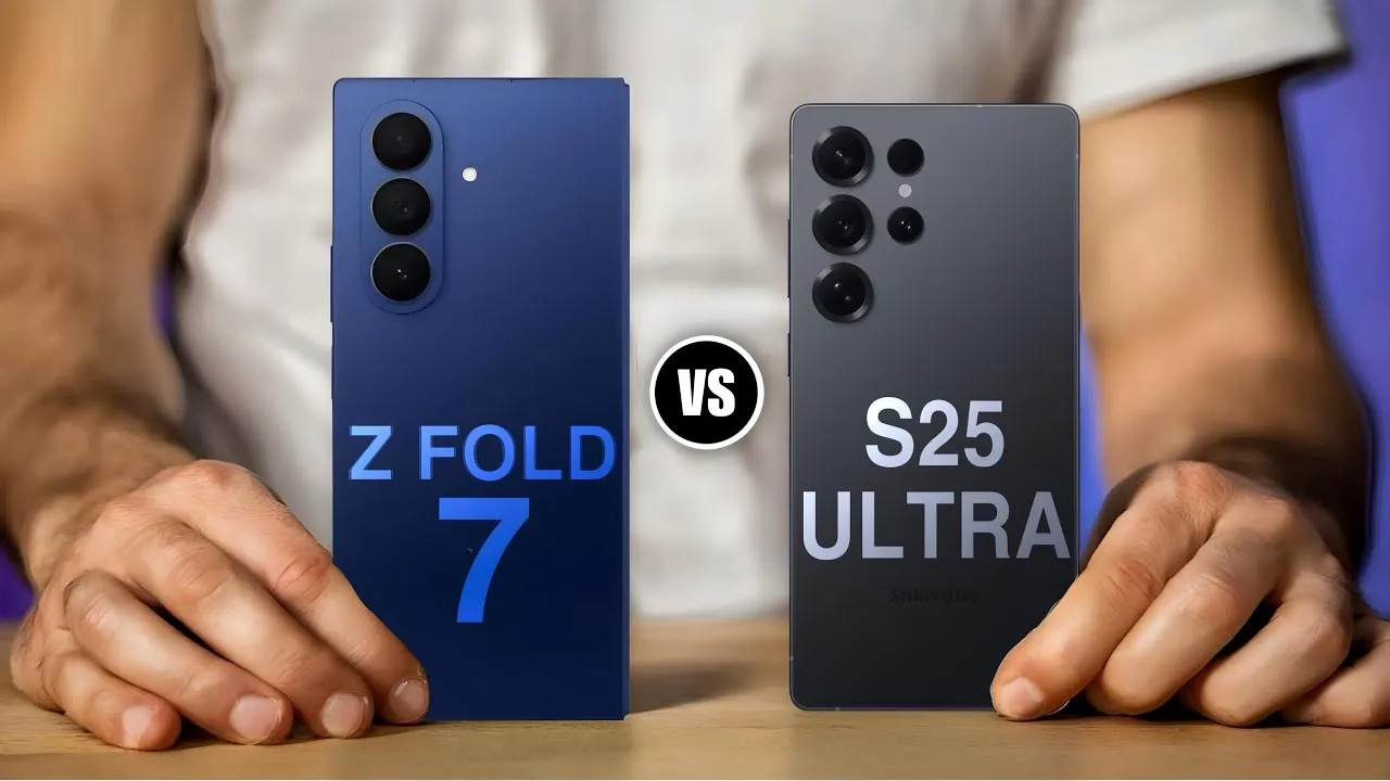 مقایسه کامل گوشی های سامسونگ گلکسی Z Fold7 و S25 Ultra