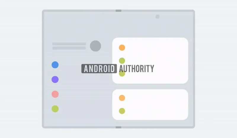 اولین نگاه به نسخه عریض گلکسی زد فولد در بیلد آزمایشی One UI 9