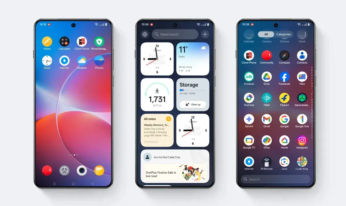 جزئیات اولیه از به‌روزرسانی OxygenOS 17؛ تجربه کاربری سریع‌تر و بهینه‌سازی باتری