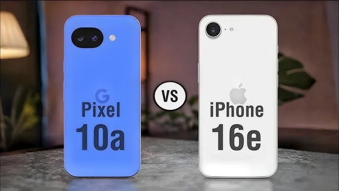 مقایسه گوگل پیکسل 10A با آیفون 16E | کدام گوشی بهتر است؟