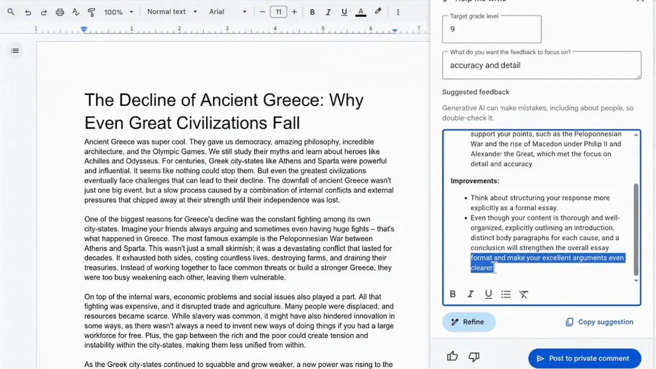 هوش مصنوعی جمنای وارد کلاس درس شد؛ بازخورد هوشمند تکالیف در گوگل کلاس روم