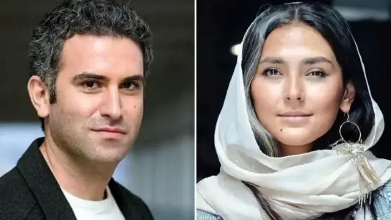 هوتن شکیبا و هدی زین‌العابدین در مسیر جشنواره کن