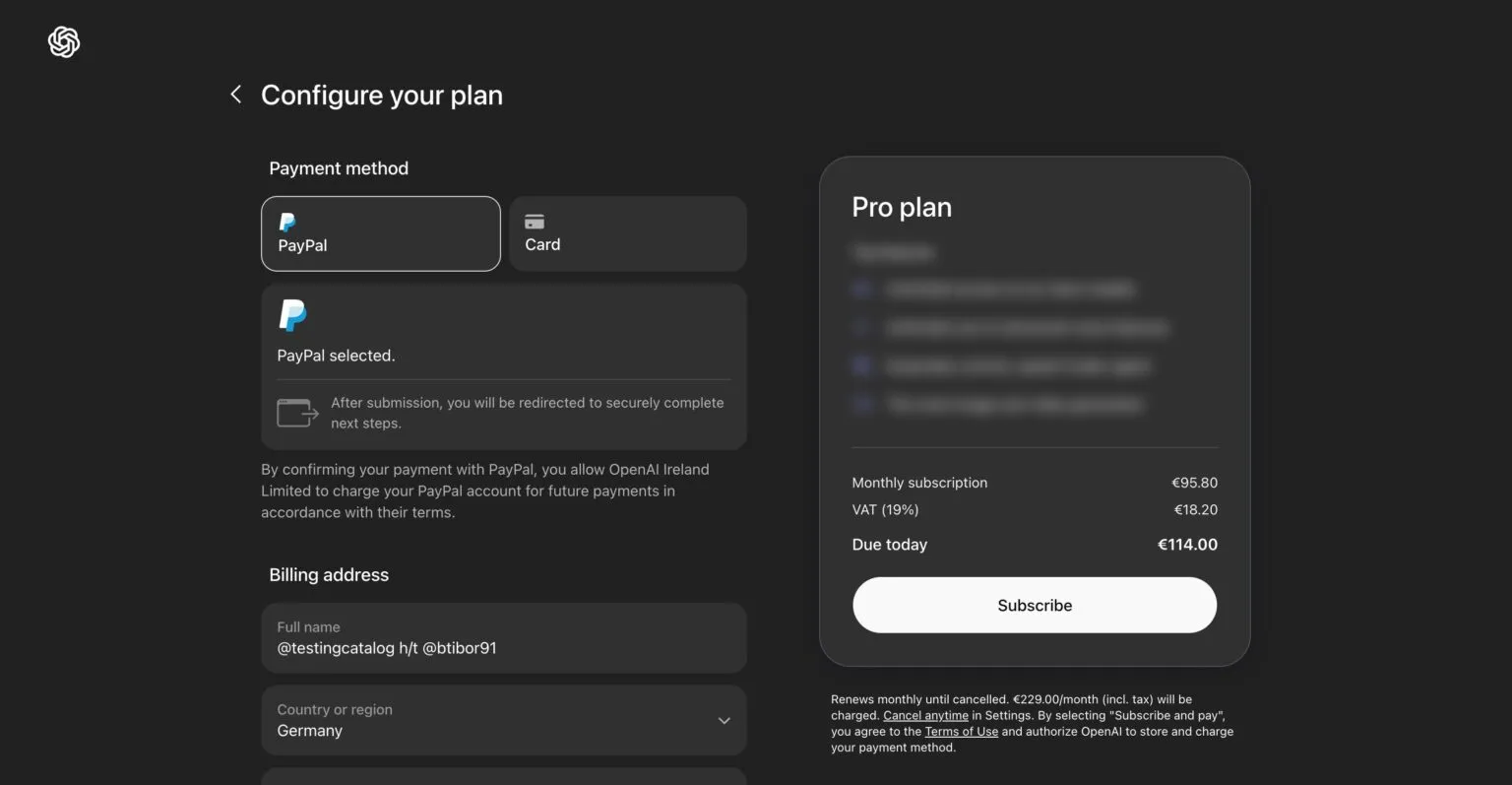 اوپن‌ای‌آی به‌دنبال معرفی اشتراک ChatGPT Pro Lite