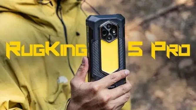 گوشی جان‌سخت Ulefone RugKing 5 Pro با باتری 20000 میلی‌آمپر ساعتی معرفی شد