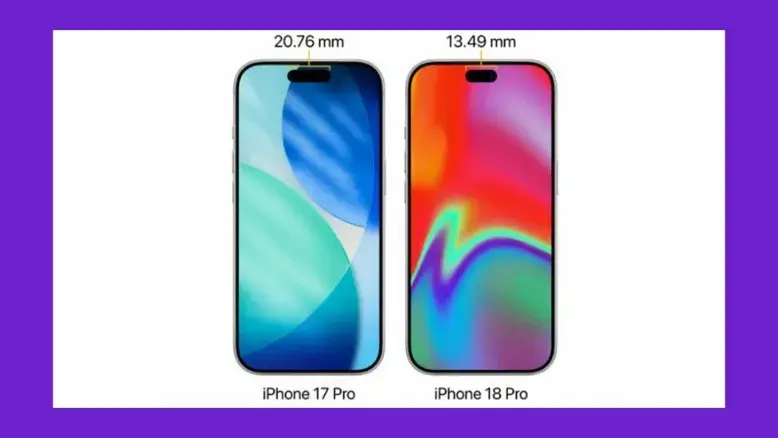 تصویر محافظ صفحه نمایش آیفون ۱۸ پرو منتشر شد 