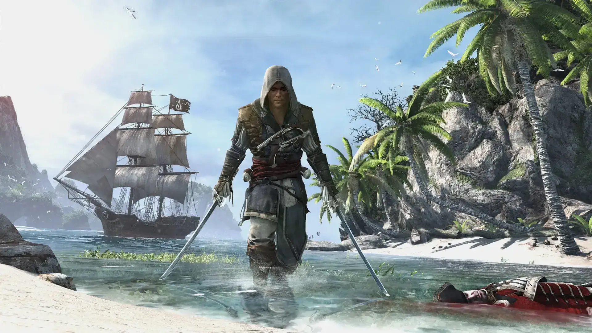افکت خون در بازی Assassin’s Creed Black Flag Resynced وجود دارد