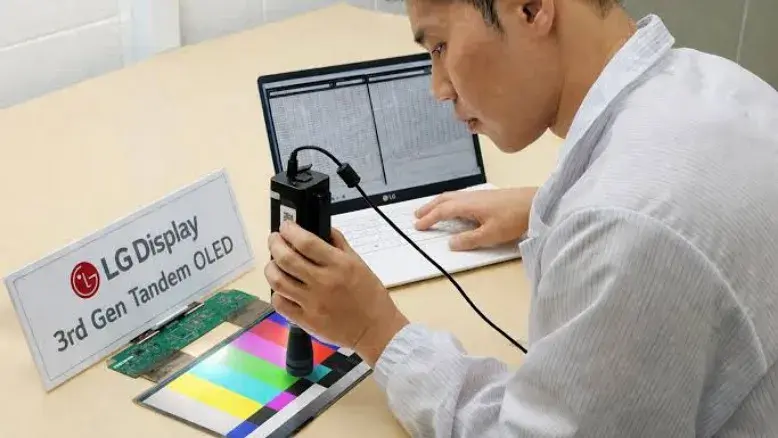 نسل سوم Tandem OLED الجی آمد / کاهش ۱۸ درصدی مصرف انرژی و دوام دو برابر