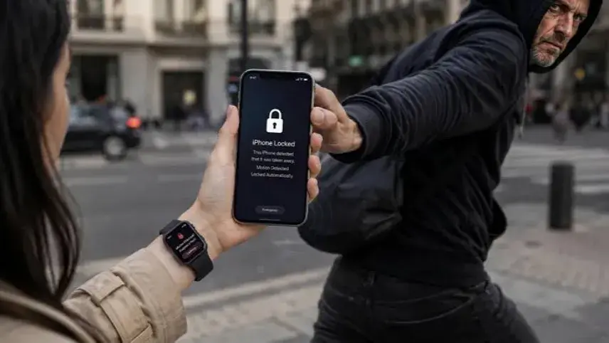 اپل قابلیت قفل خودکار آیفون هنگام سرقت را آزمایش می‌کند؛ یک الهام از سامسونگ 