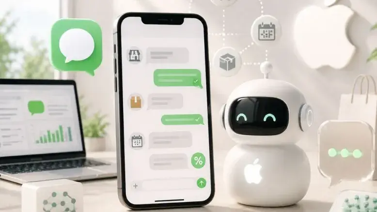 اولین دستیار هوشمند AI وارد پیام‌رسان تجاری اپل شد