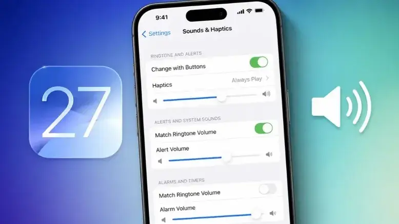 iOS 27 و پایان یک محدودیت قدیمی؛ کنترل مستقل صدا به آیفون آمد