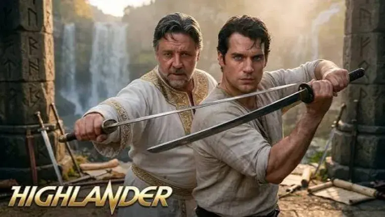 راسل کرو از ریبوت «Highlander» با بازی هنری کویل خبر تازه‌ای داد