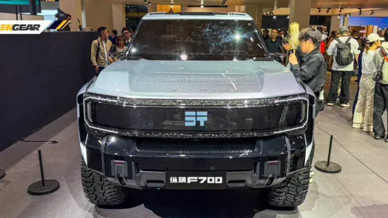 جتور Zongheng F700 معرفی شد؛ پیکاپ آفرودی با برد ۱۳۰۰ کیلومتر