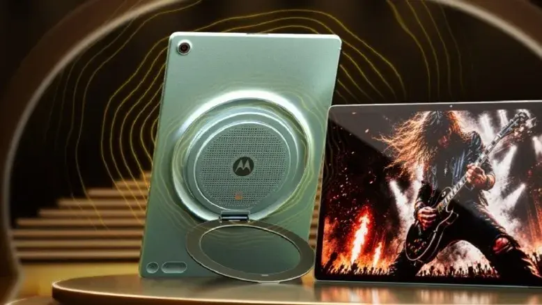 رونمایی رسمی از Moto Pad 70 Groove؛ تبلت تازه موتورولا با ۹ بلندگوی JBL