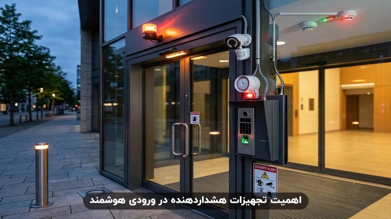 اهمیت تجهیزات هشداردهنده در ورودی هوشمند