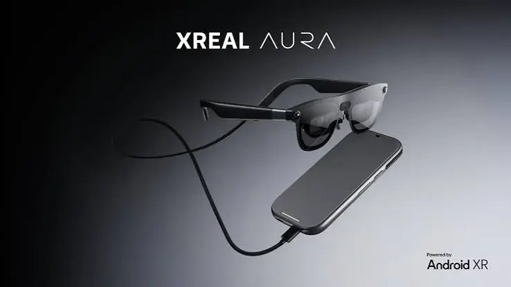 رونمایی از عینک هوشمند Xreal Aura؛ تجربه واقعیت ترکیبی با قدرت هوش مصنوعی جمینای