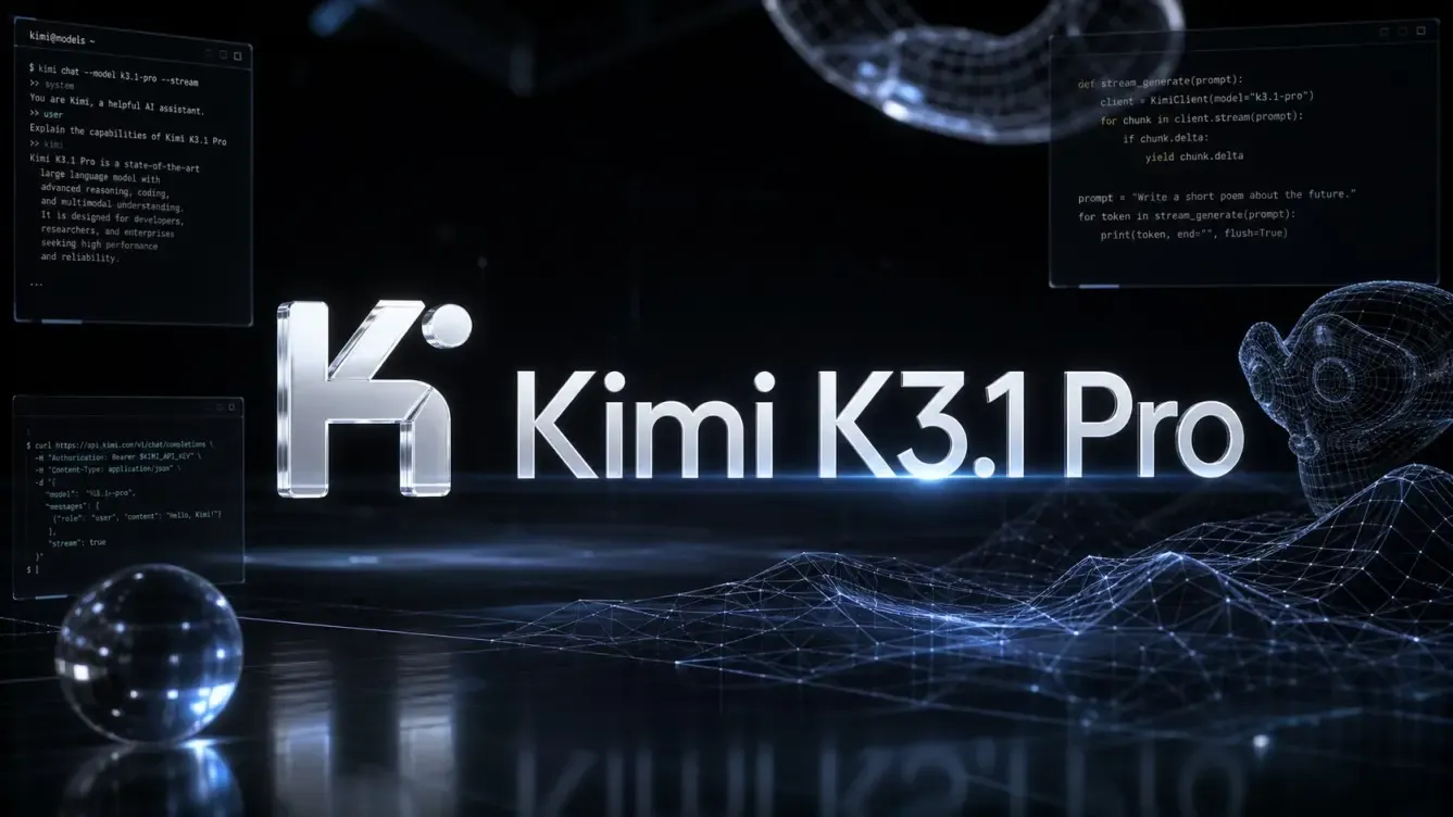 مدل Kimi K3.1 Pro با یک میلیون توکن معرفی شد