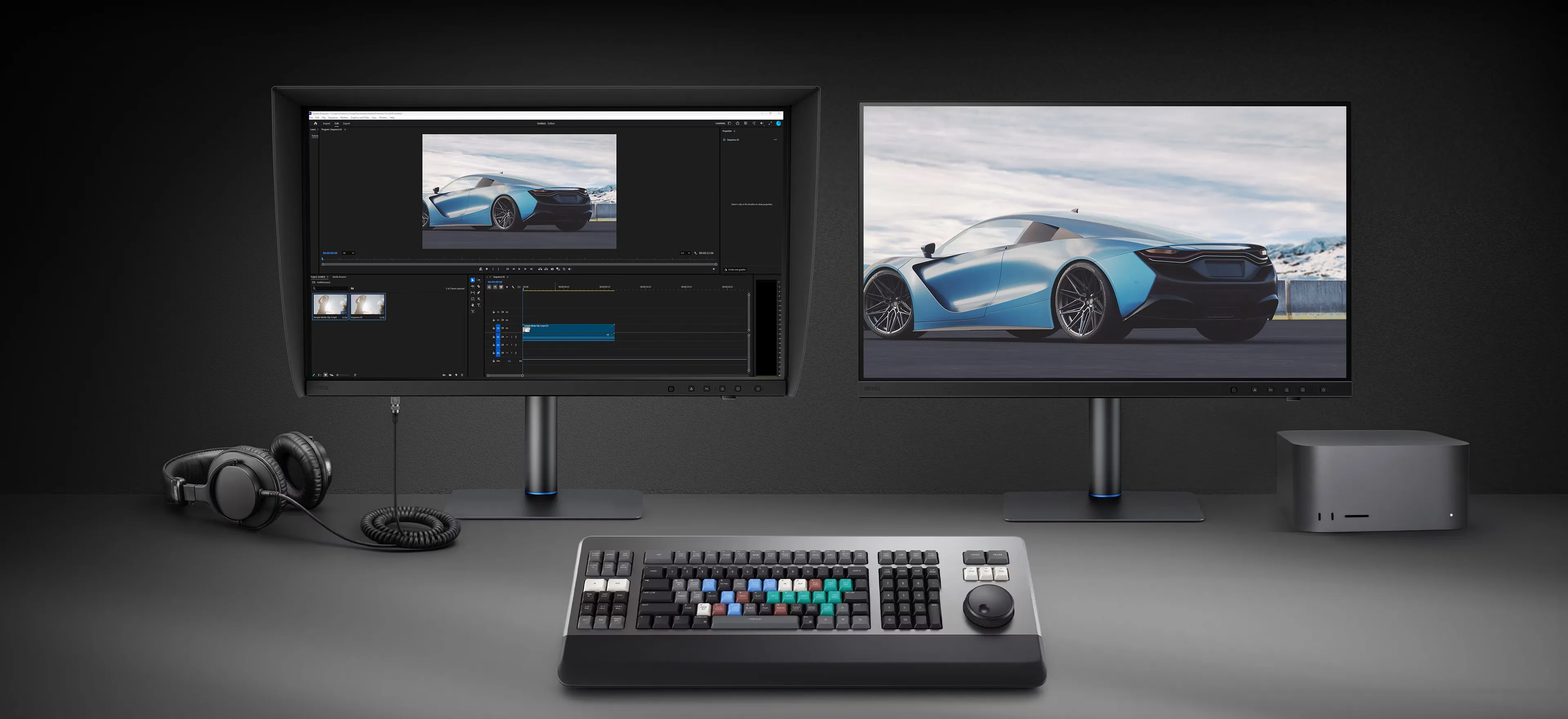 بنکیو PV3250U؛ مانیتور 4K برای تدوین ویدیو و اصلاح رنگ
