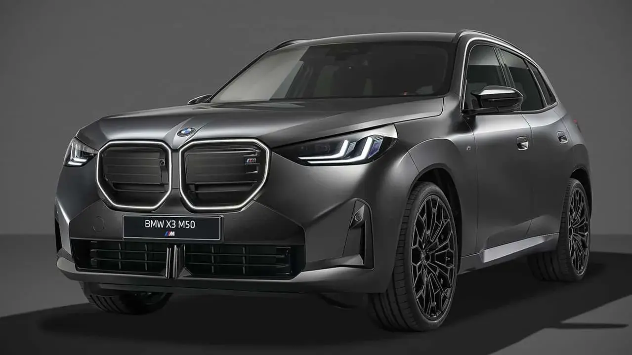 بی ام و X3 M50 مدل ۲۰۲۷ با افزایش قدرت موتور و پکیج مشکی معرفی شد