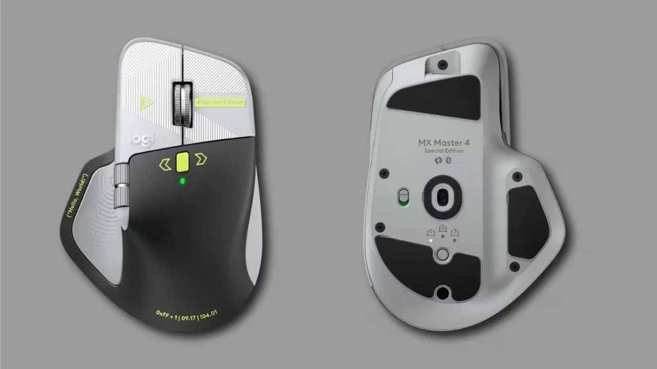 ماوس لاجیتک MX Master 4 حالا نسخه مخصوص توسعه‌دهندگان دارد
