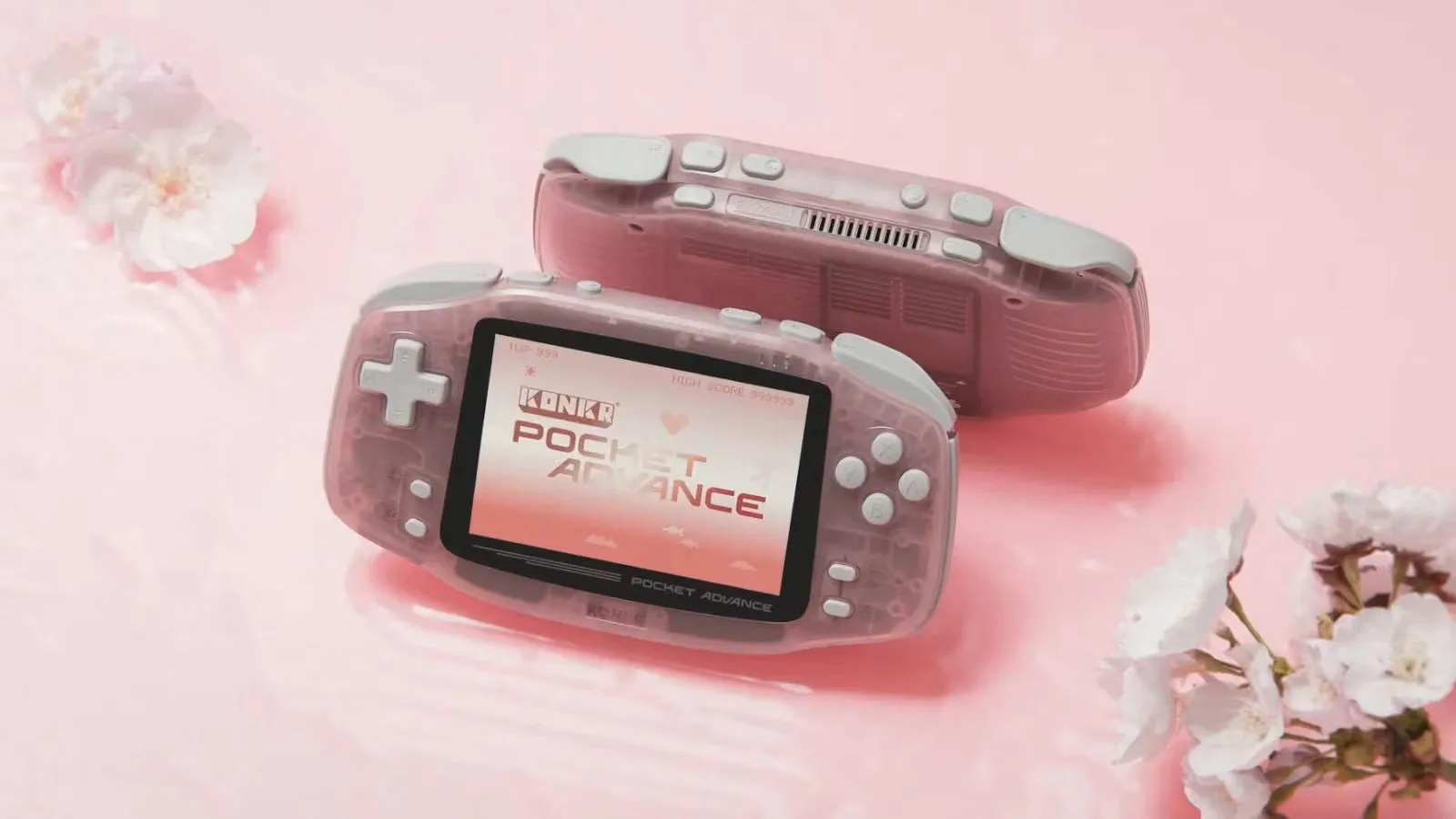 کنسول دستی KONKR با رنگ Ice Pink عرضه می‌شود