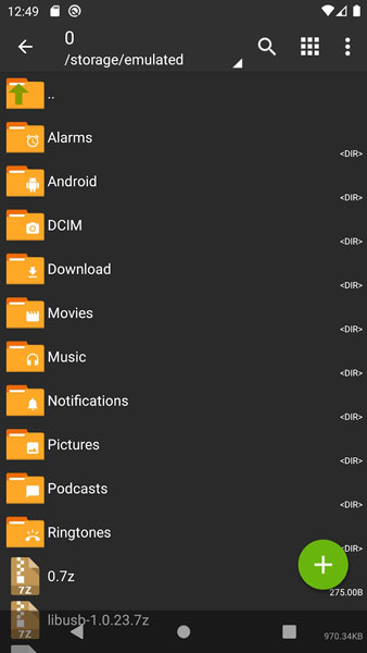 برنامه ZArchiver؛ بهترین برنامه مدیریت فایل برای اندروید