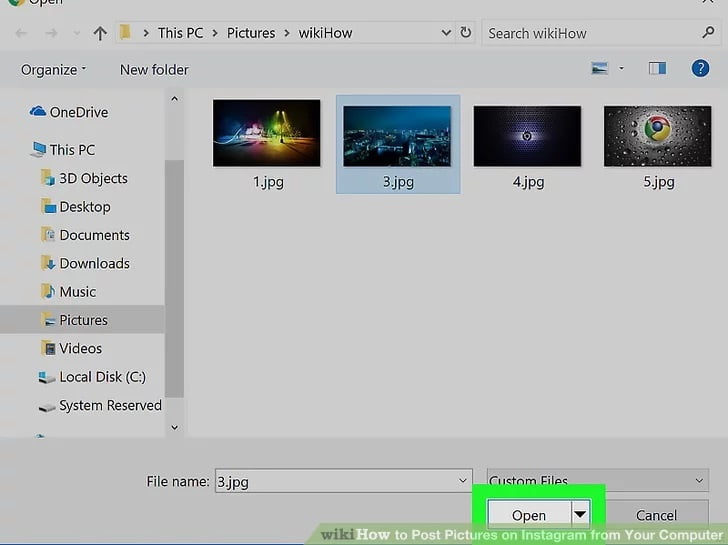 Post-Pictures-on-Instagram-from-Your-Computer / اینستا از طریق گوگل کروم