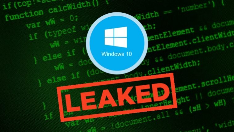 مایکروسافت در باتلاق انتشار کدهای منبع ویندوز 10