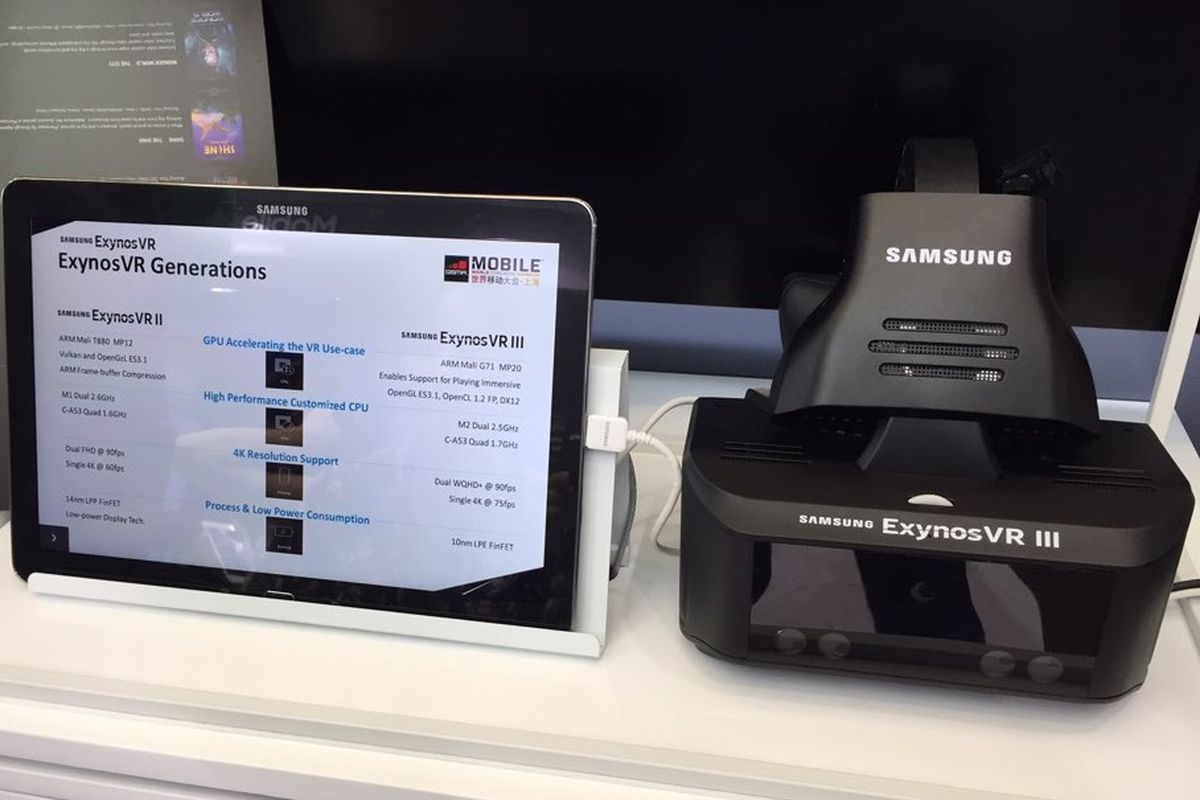 هدست مستقل واقعیت مجازی Exynos VR III