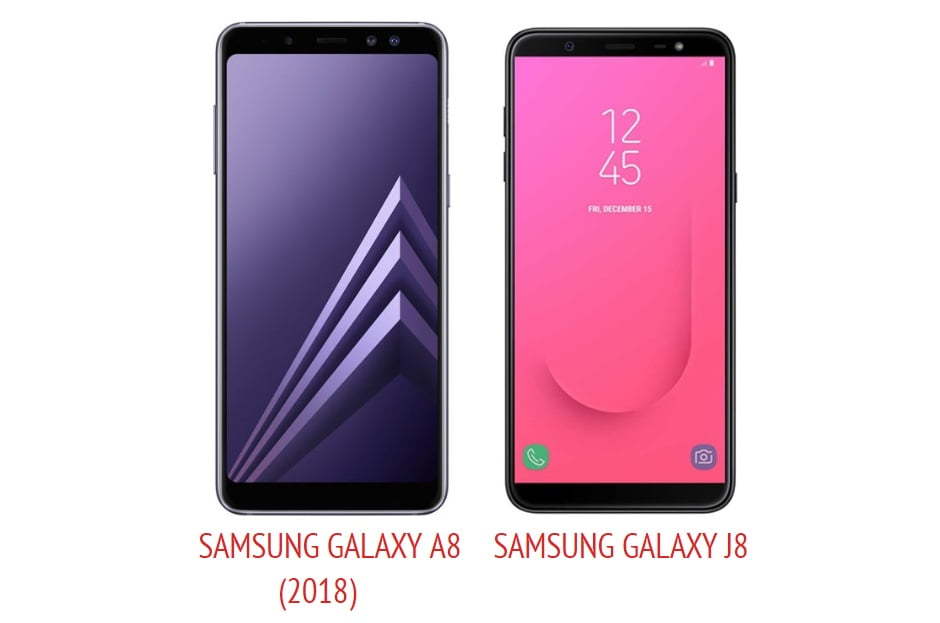 مقایسه تمام گوشی های سامسونگ / j8 vs a8 2018