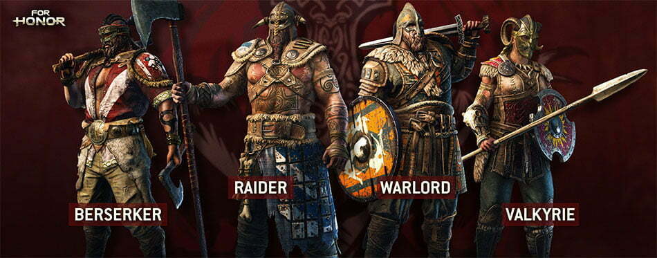 شخصیت های بازی For Honor