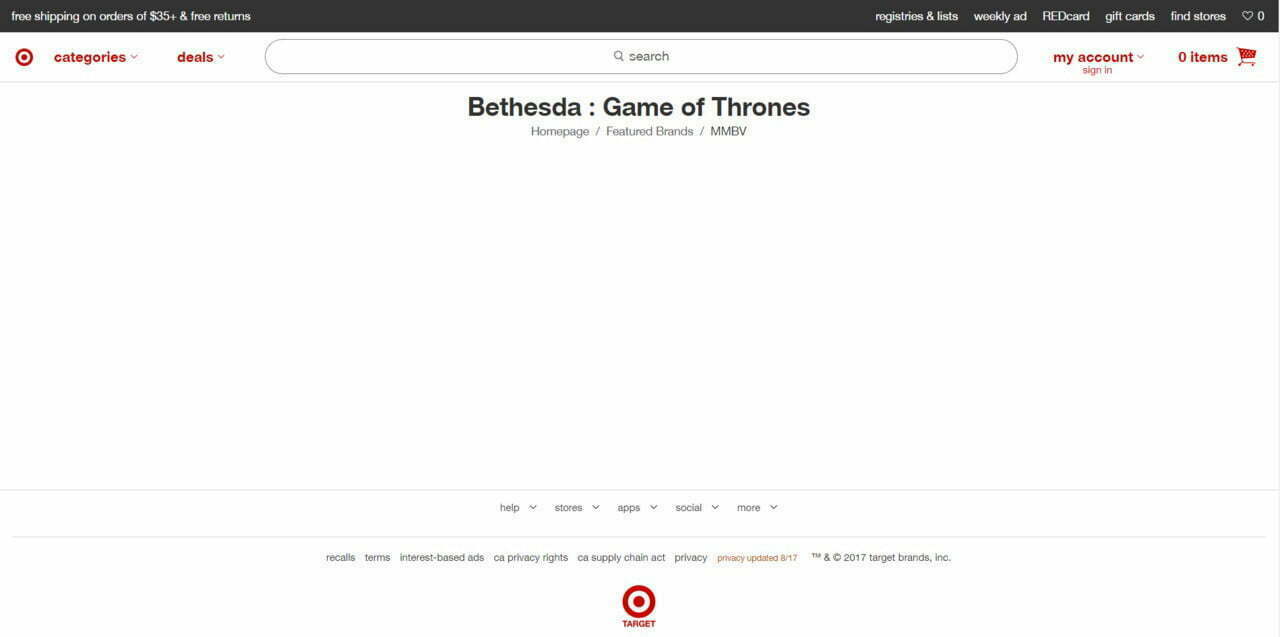 ساخت بازی Game of Thrones توسط بدستا ( Bethesda )