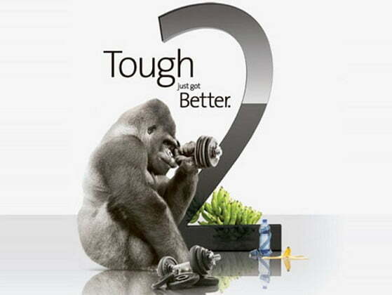 گوریلا گلس 2 / corning gorilla glass 2