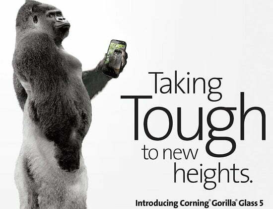 گوریلا گلس 5 / corning gorilla glass 5