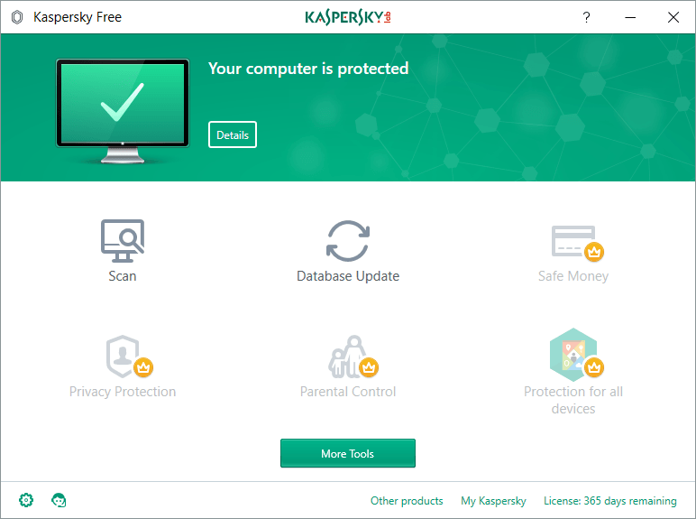 kaspersky-free / ضدویروس رایگان کسپرسکی