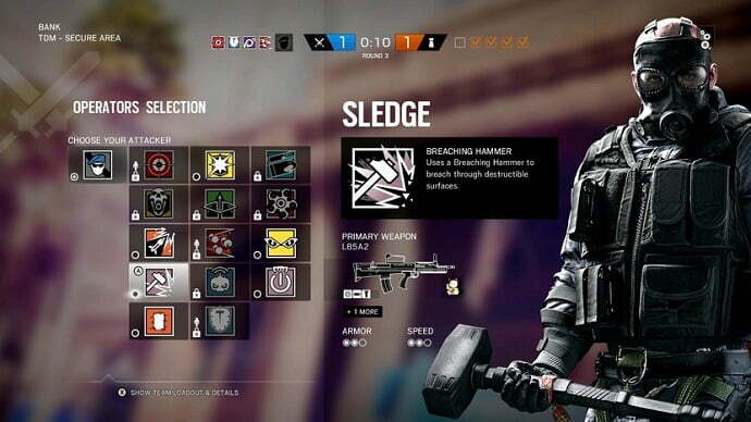 ترفند های rainbow six siege
