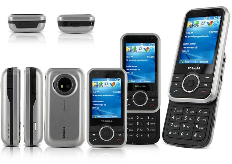 toshiba-g500 / اولین گوشی دارای سنسور اثر انگشت