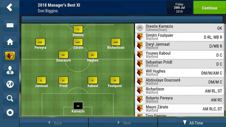 Football Manager Mobile 2018