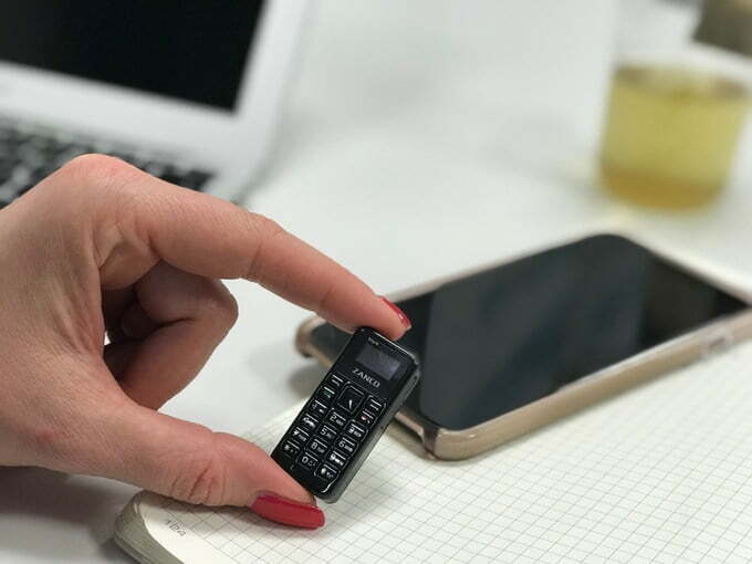 Zanco Tiny T1 کوچکترین گوشی موبایل جهان 