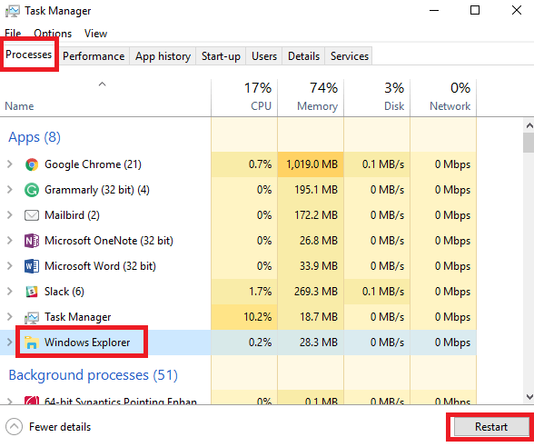 مشکل کرش کردن Windows Explorer