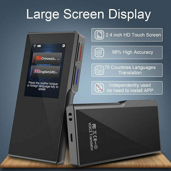 Birgus Smart Voice Translator Device / دستگاه مترجم صوتی همزمان