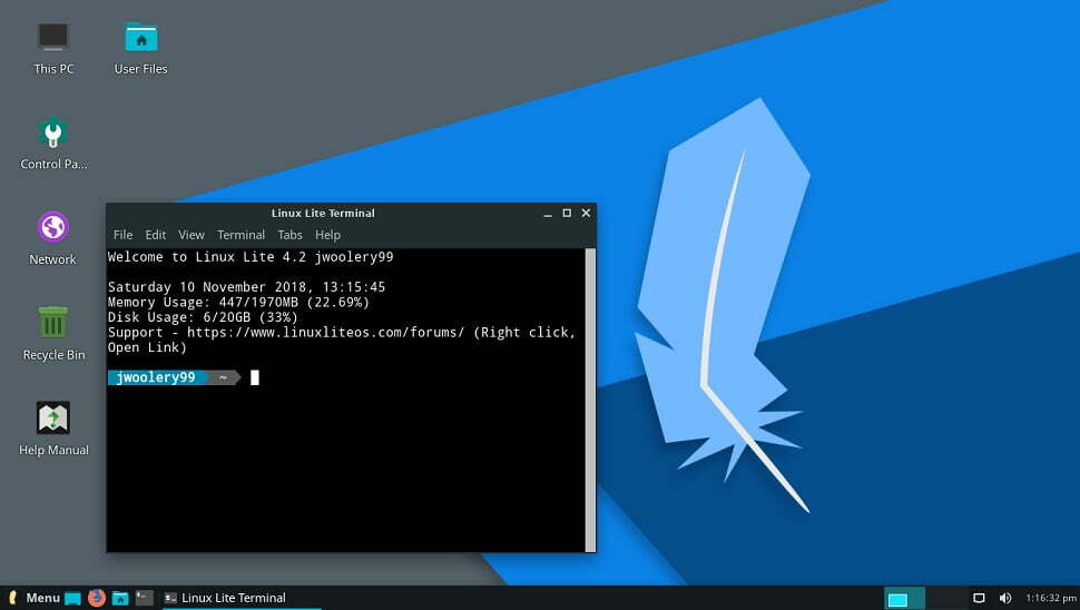 بهترین ویندوز برای لپ تاپ قدیمی / لینوکس لایت / Linux Lite