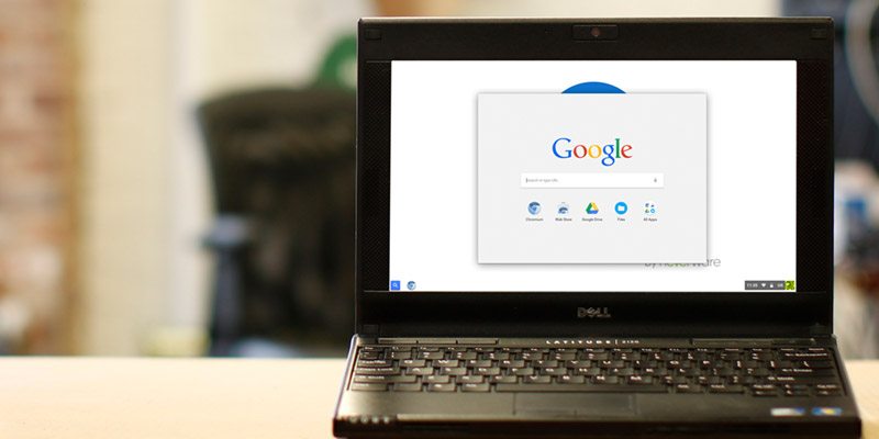 cloud ready old laptop / لپ تاپ کرومیوم