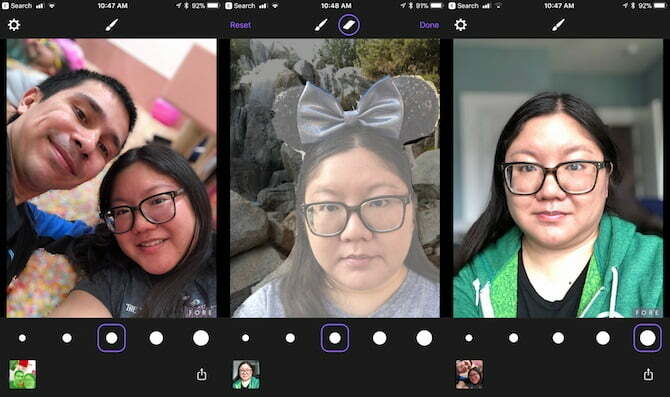 برنامه پرتره برای ایفون / forephoto